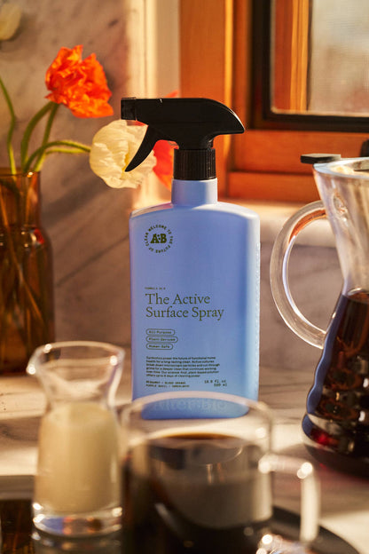 The Active Surface Spray