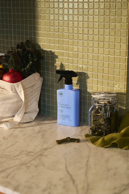 The Active Surface Spray