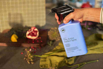 The Active Surface Spray
